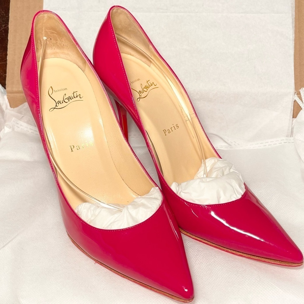 Christian Louboutin Women's Pink Pumps - Picture 8 of 10